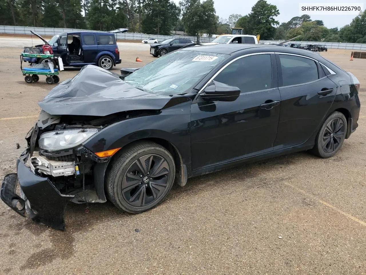 SHHFK7H86HU226790 2017 Honda Civic Exl