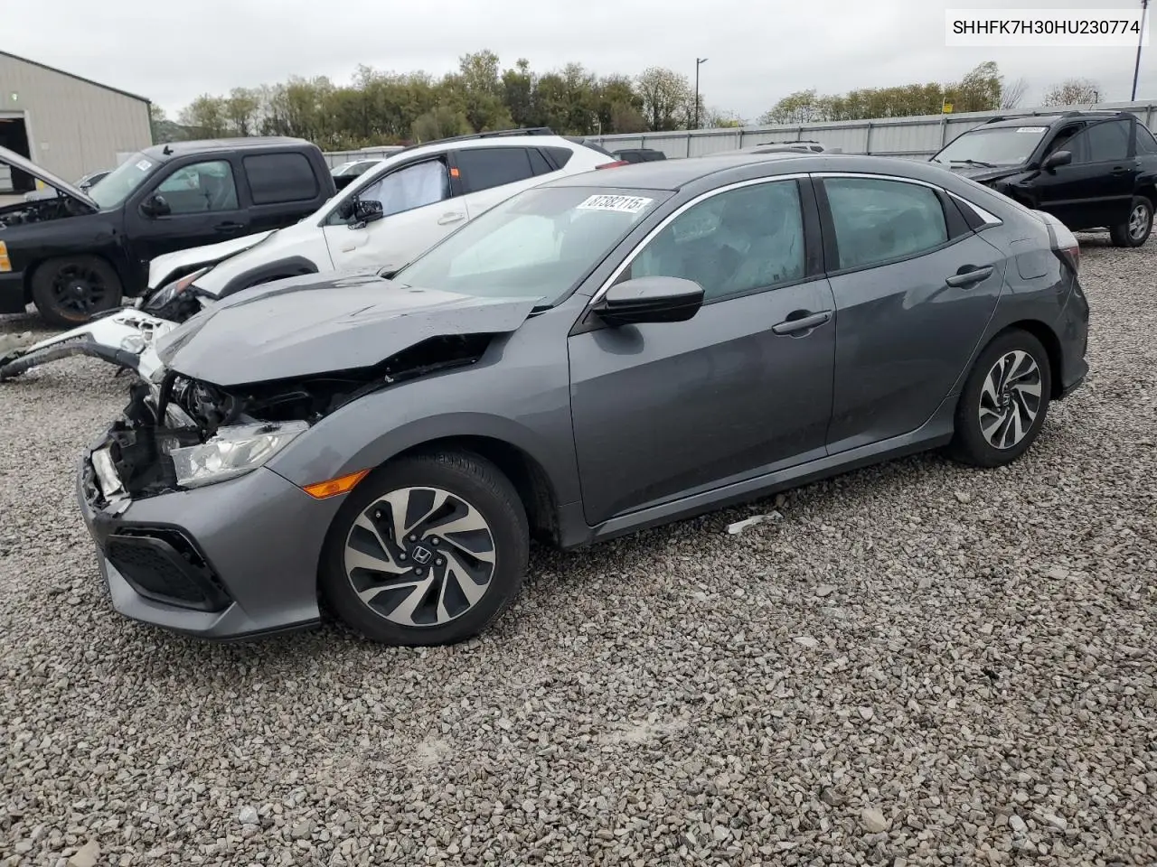 SHHFK7H30HU230774 2017 Honda Civic Lx