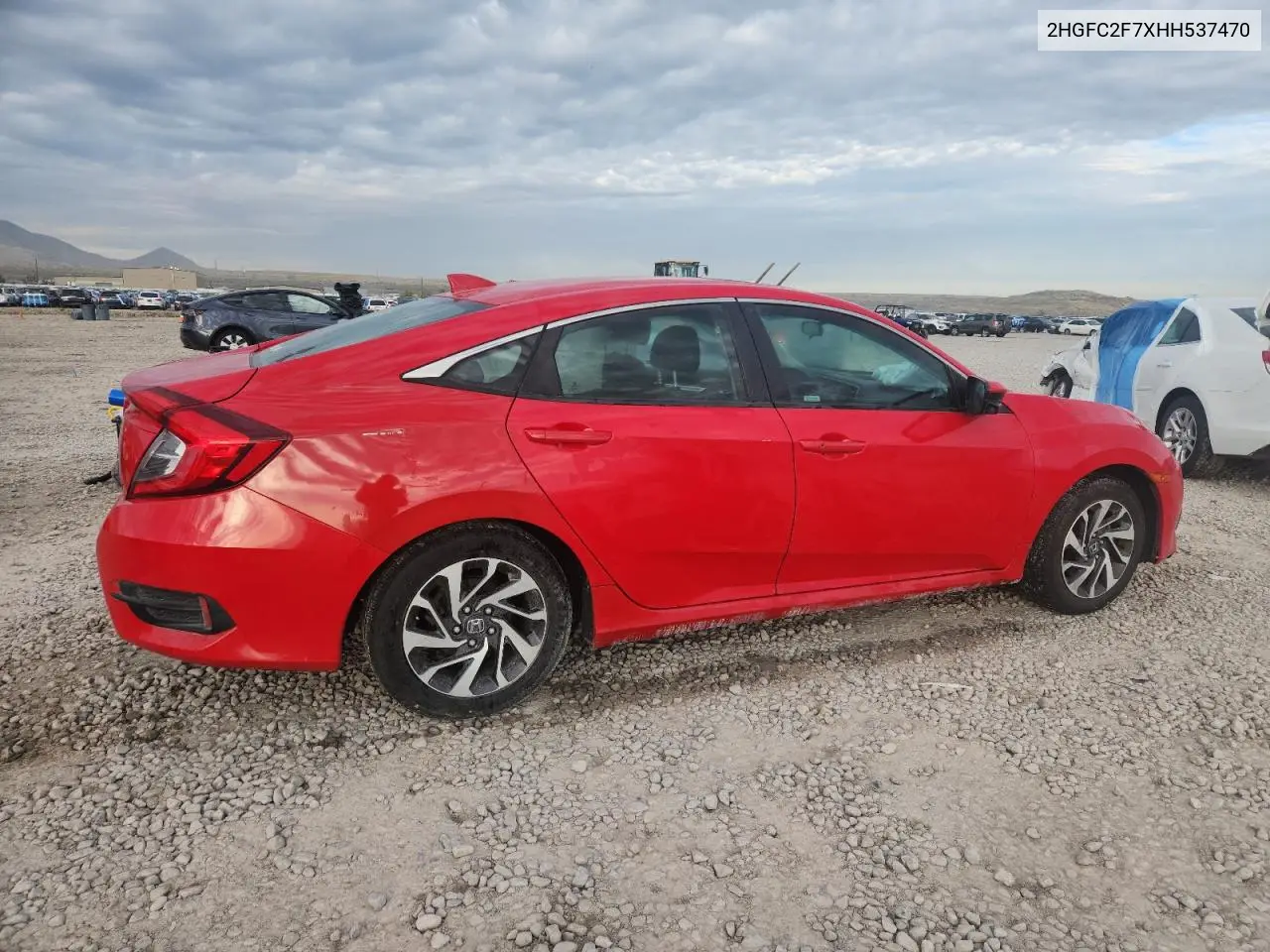 2HGFC2F7XHH537470 2017 Honda Civic Ex