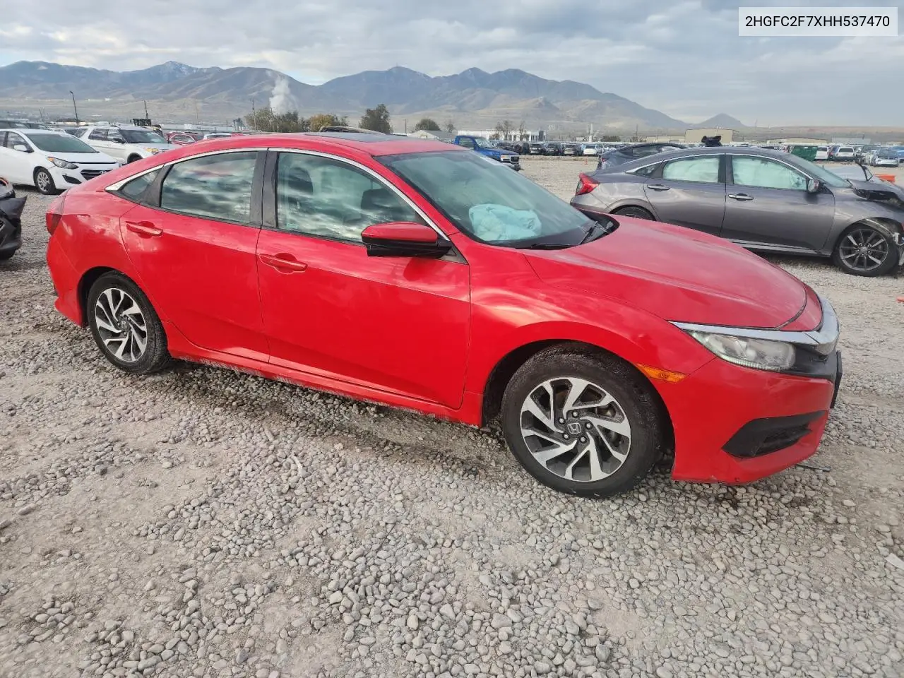 2HGFC2F7XHH537470 2017 Honda Civic Ex