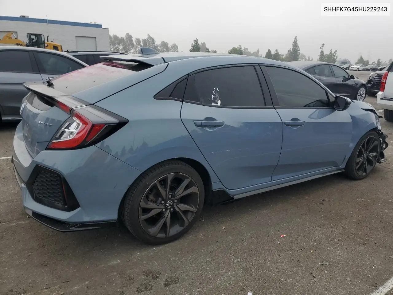 SHHFK7G45HU229243 2017 Honda Civic Sport