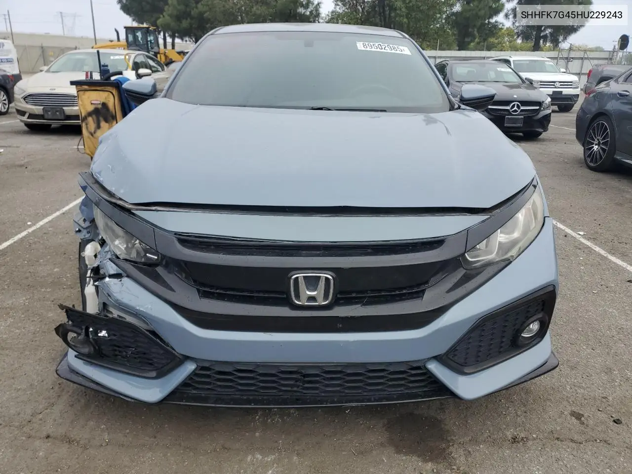 SHHFK7G45HU229243 2017 Honda Civic Sport