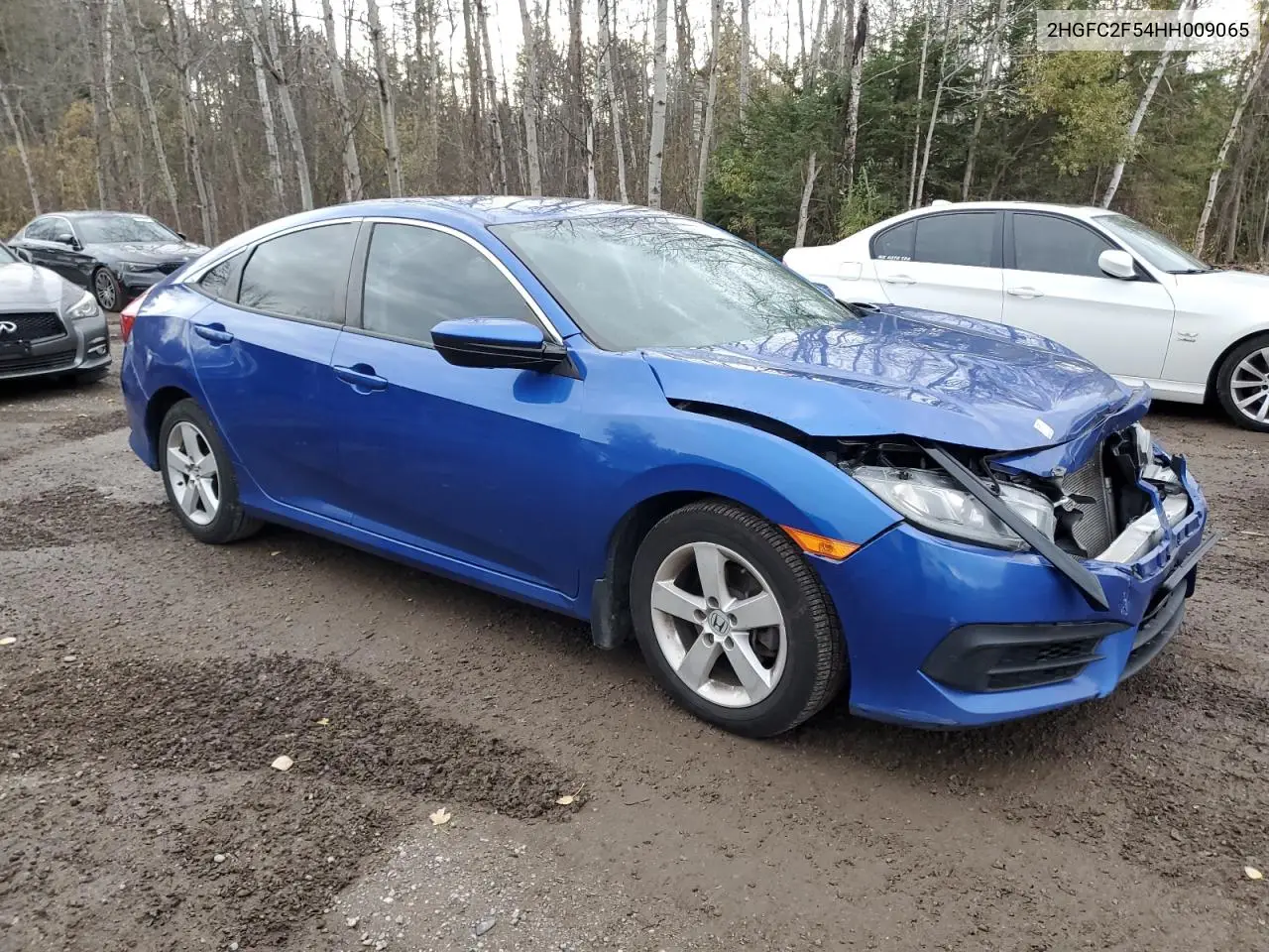 2HGFC2F54HH009065 2017 Honda Civic Lx