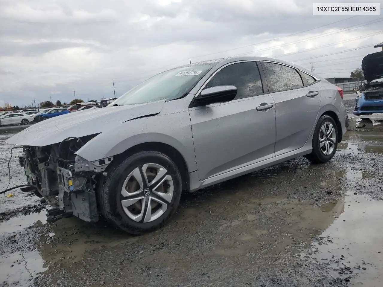 19XFC2F55HE014365 2017 Honda Civic Lx