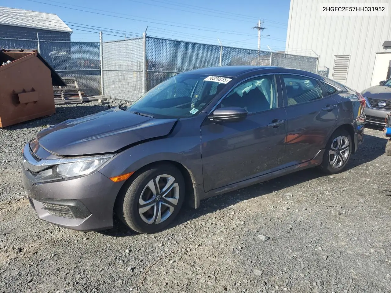 2HGFC2E57HH031952 2017 Honda Civic Lx