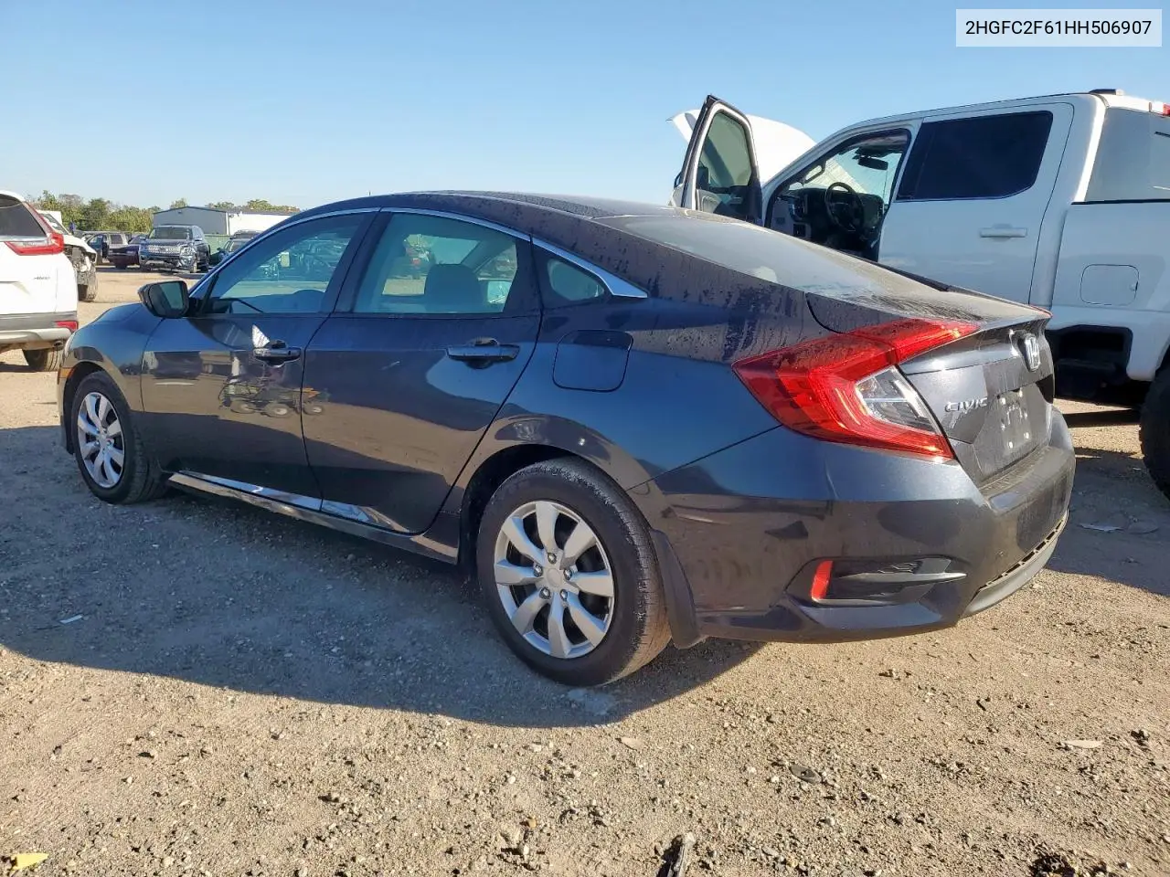 2HGFC2F61HH506907 2017 Honda Civic Lx