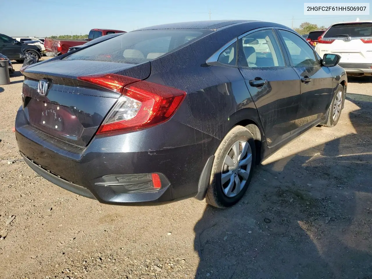 2HGFC2F61HH506907 2017 Honda Civic Lx