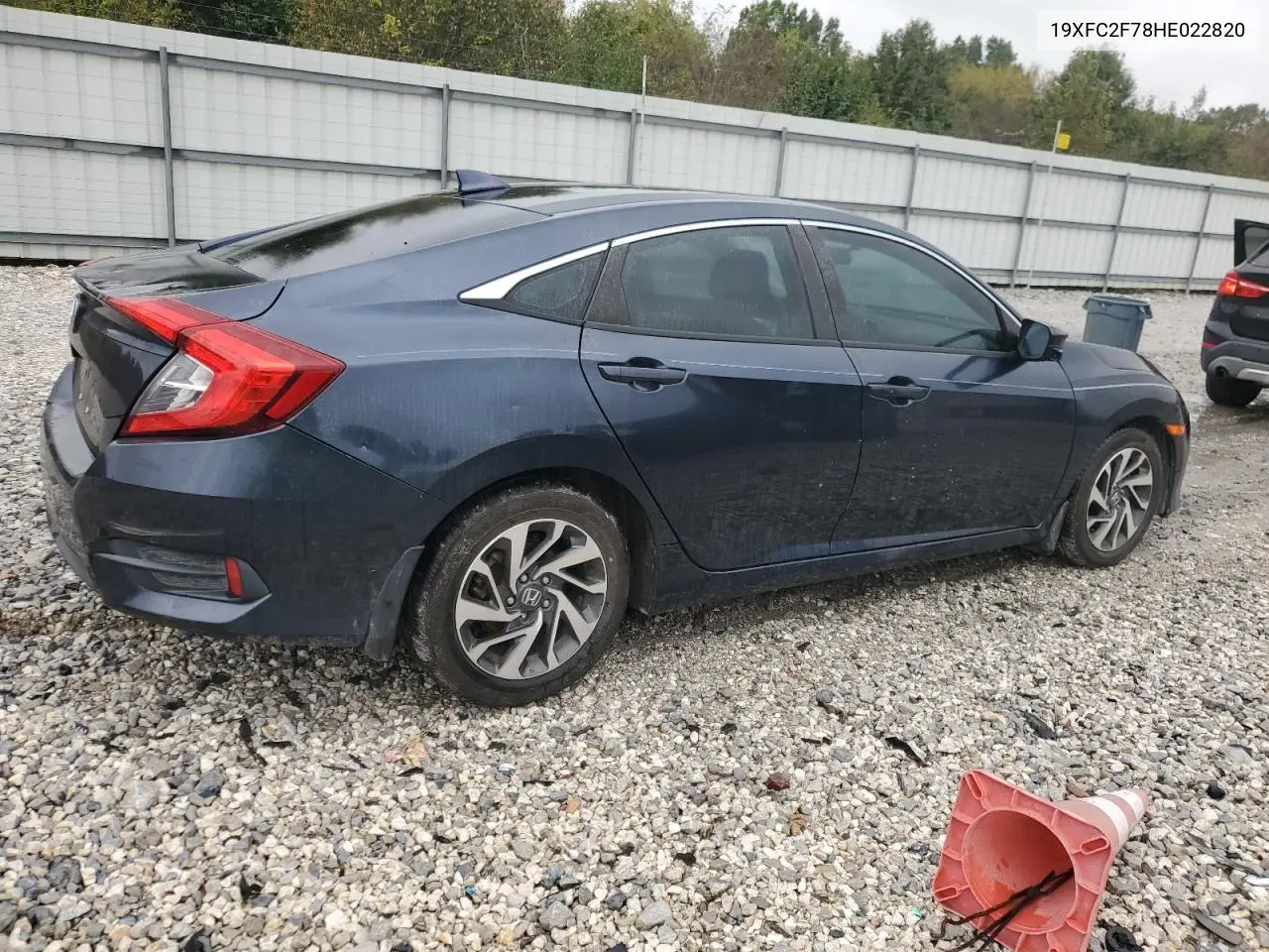 19XFC2F78HE022820 2017 Honda Civic Ex