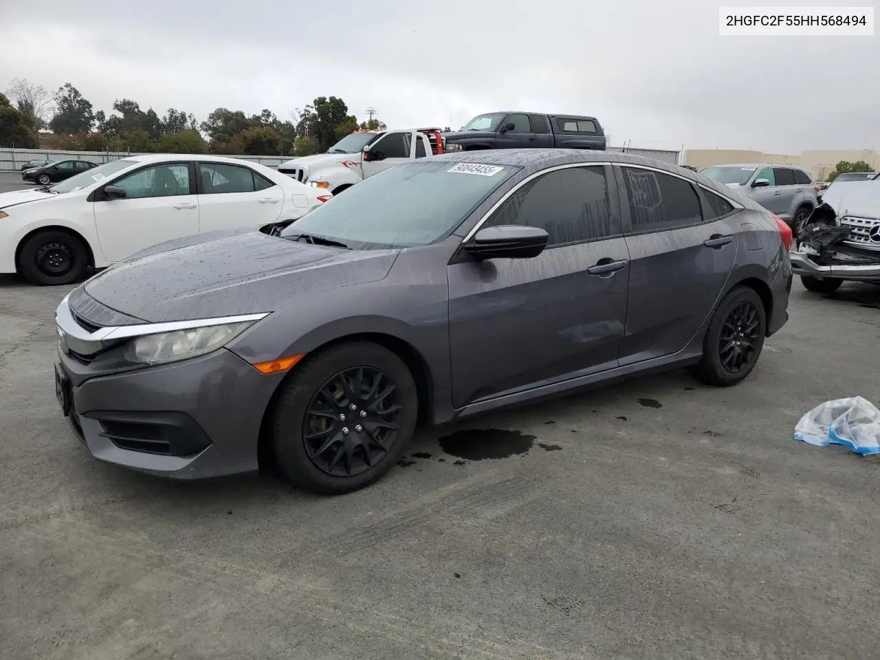 2HGFC2F55HH568494 2017 Honda Civic Lx