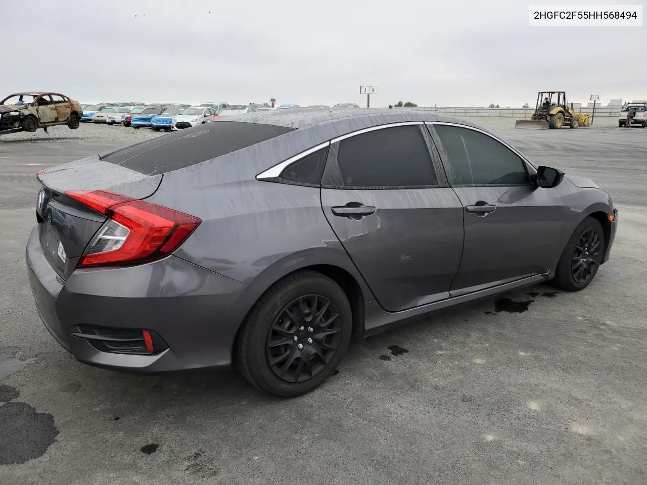 2HGFC2F55HH568494 2017 Honda Civic Lx