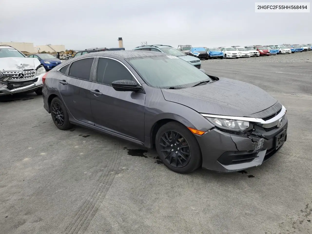 2HGFC2F55HH568494 2017 Honda Civic Lx