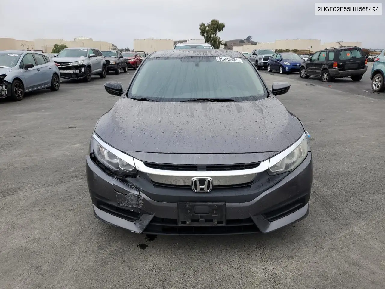2HGFC2F55HH568494 2017 Honda Civic Lx