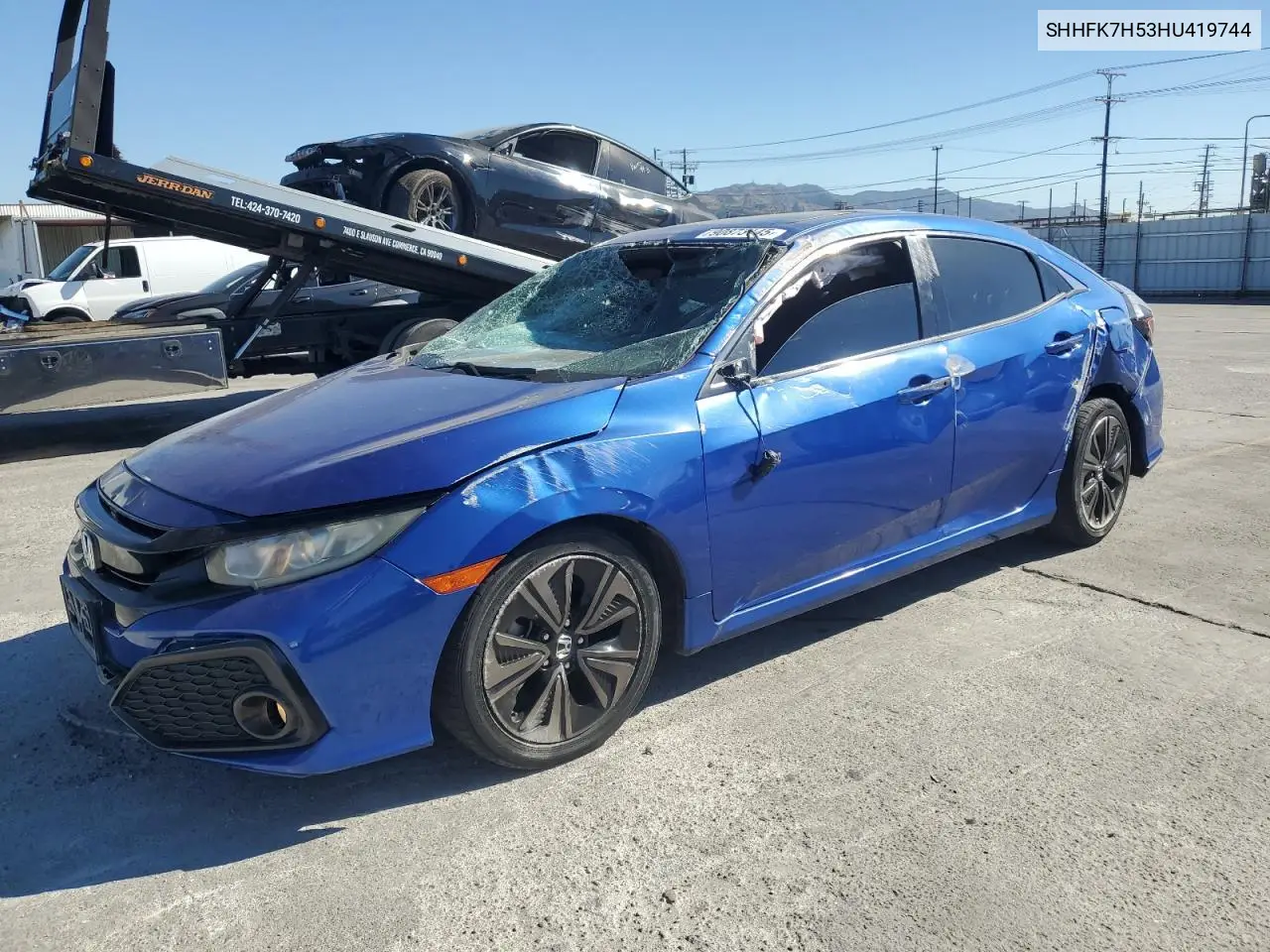 SHHFK7H53HU419744 2017 Honda Civic Ex