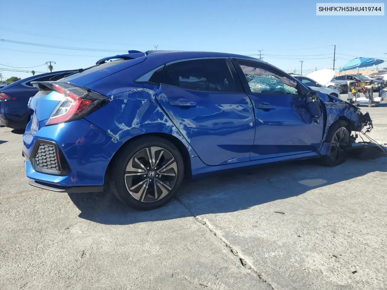 SHHFK7H53HU419744 2017 Honda Civic Ex