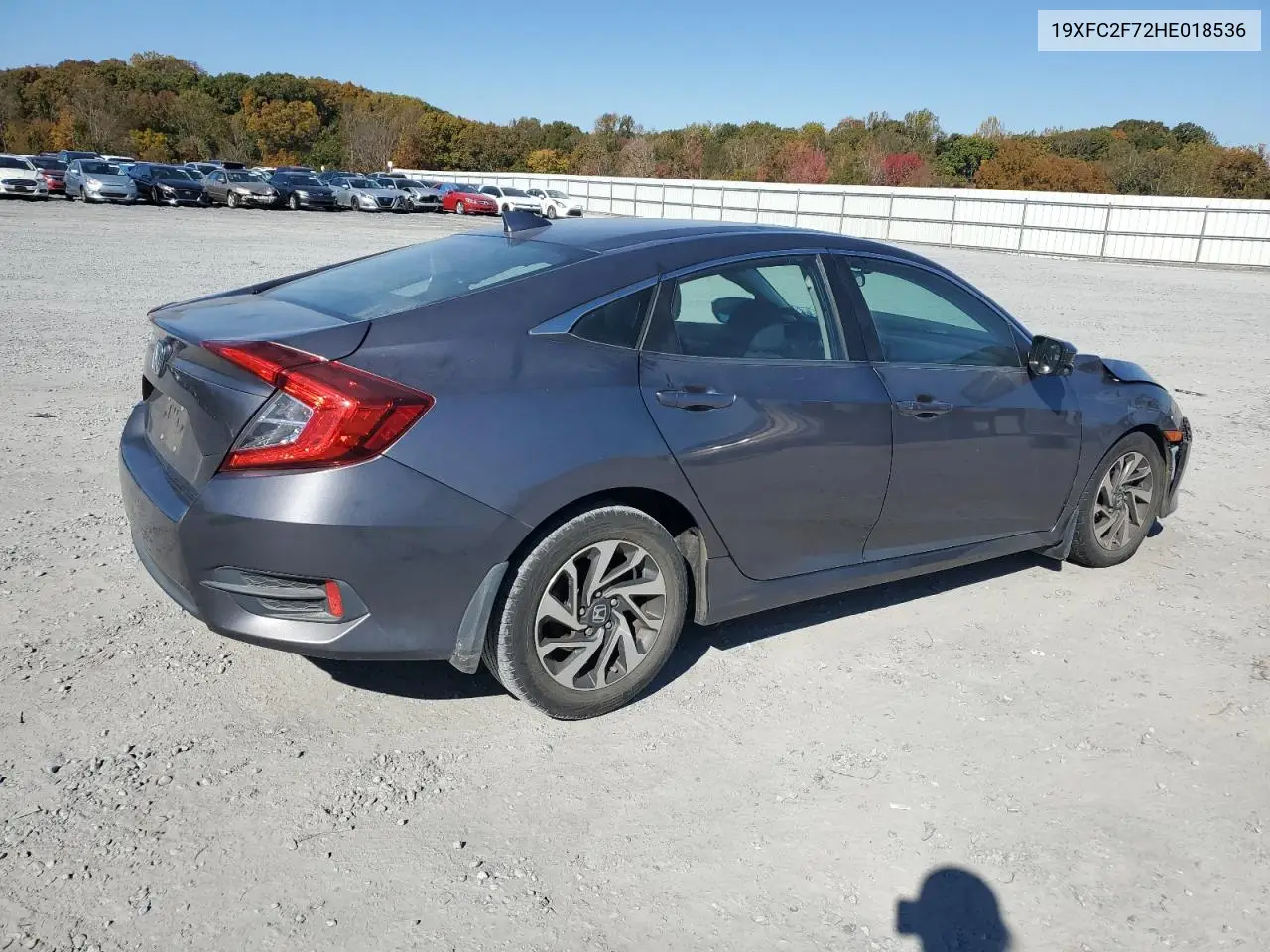 19XFC2F72HE018536 2017 Honda Civic Ex