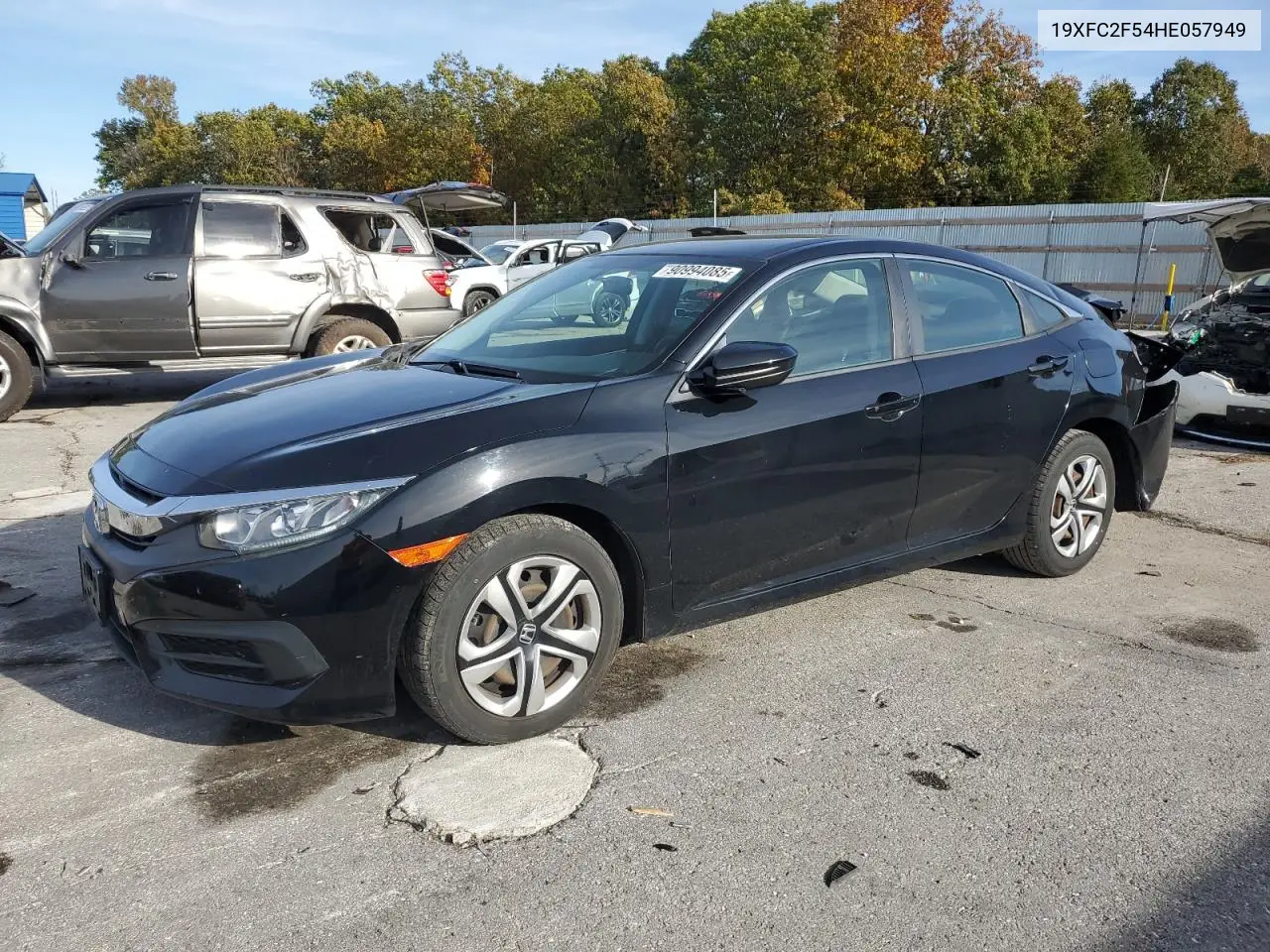 19XFC2F54HE057949 2017 Honda Civic Lx