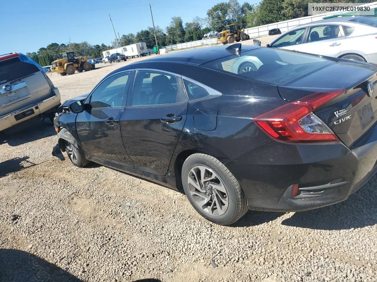 19XFC2F77HE019830 2017 Honda Civic Ex