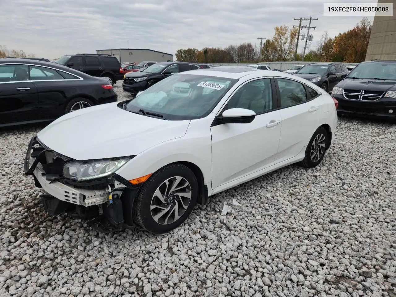 19XFC2F84HE050008 2017 Honda Civic Ex