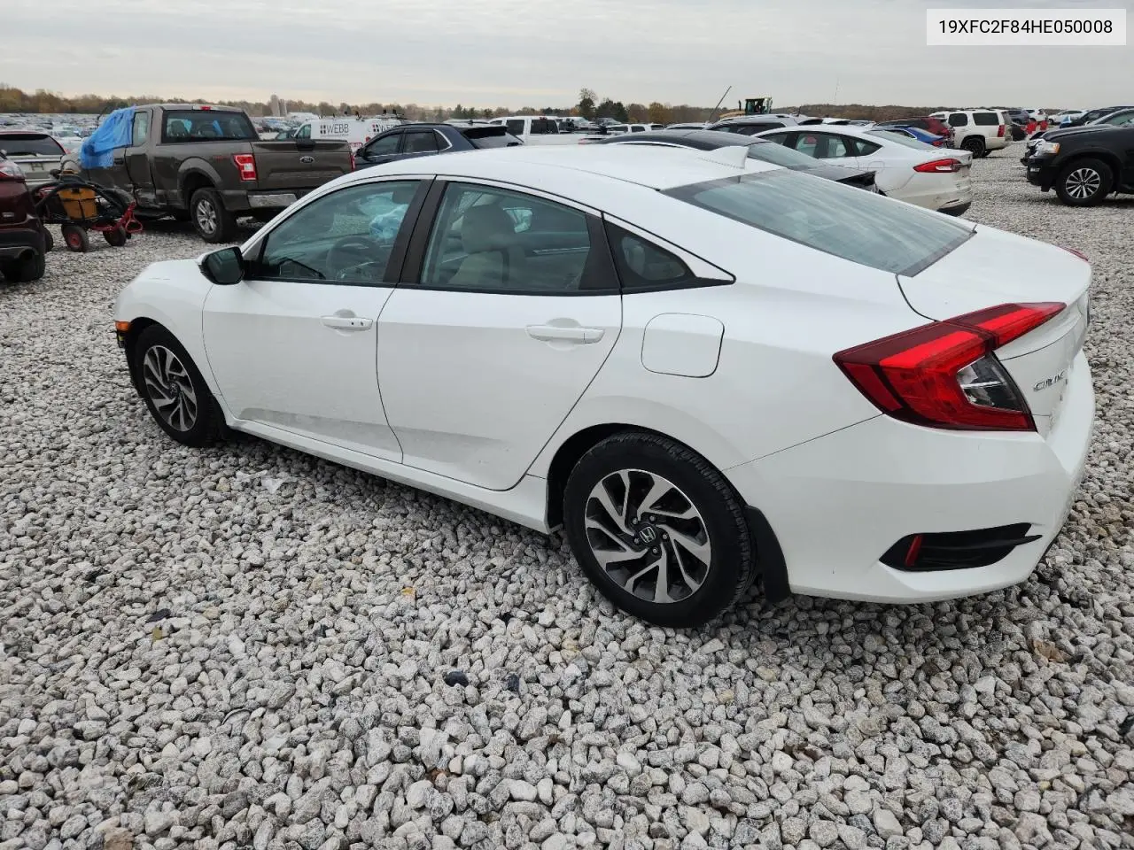 19XFC2F84HE050008 2017 Honda Civic Ex