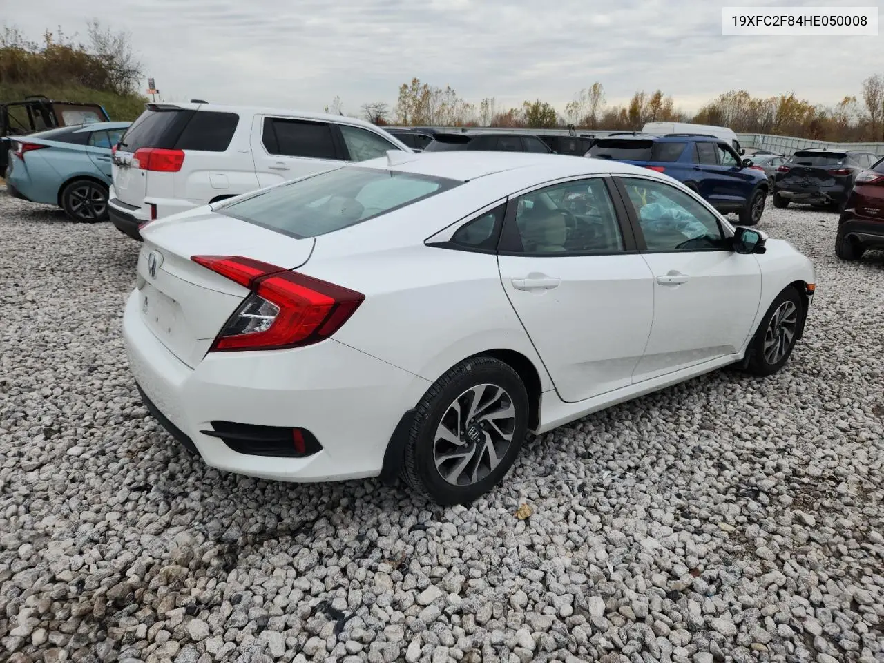 19XFC2F84HE050008 2017 Honda Civic Ex