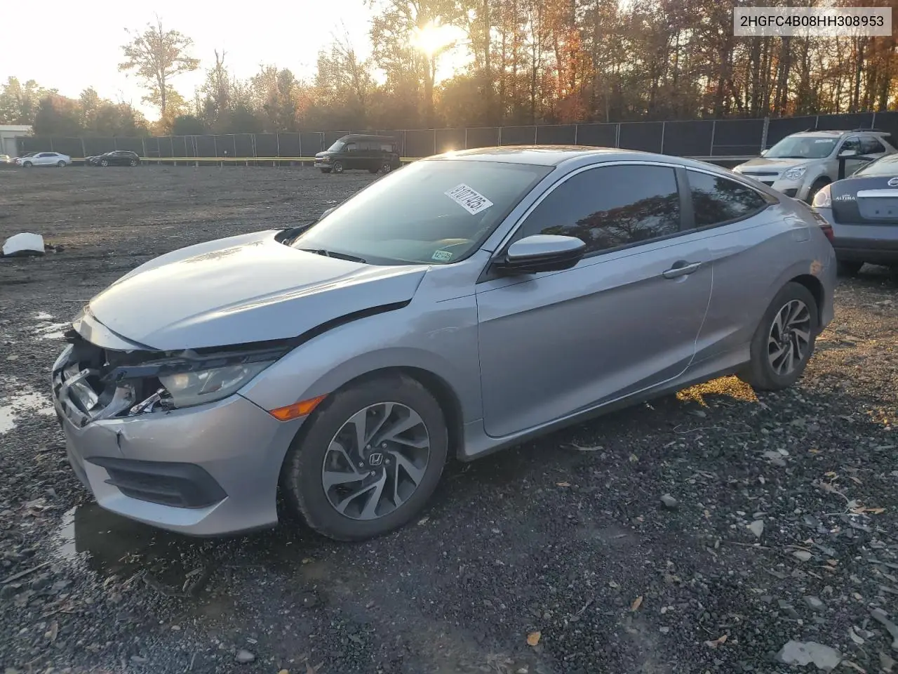 2HGFC4B08HH308953 2017 Honda Civic Lx