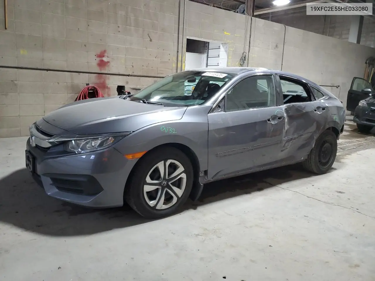 19XFC2E55HE033080 2017 Honda Civic Lx