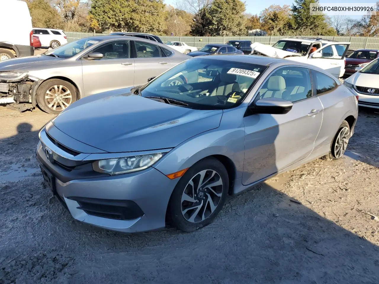 2HGFC4B0XHH309926 2017 Honda Civic Lx
