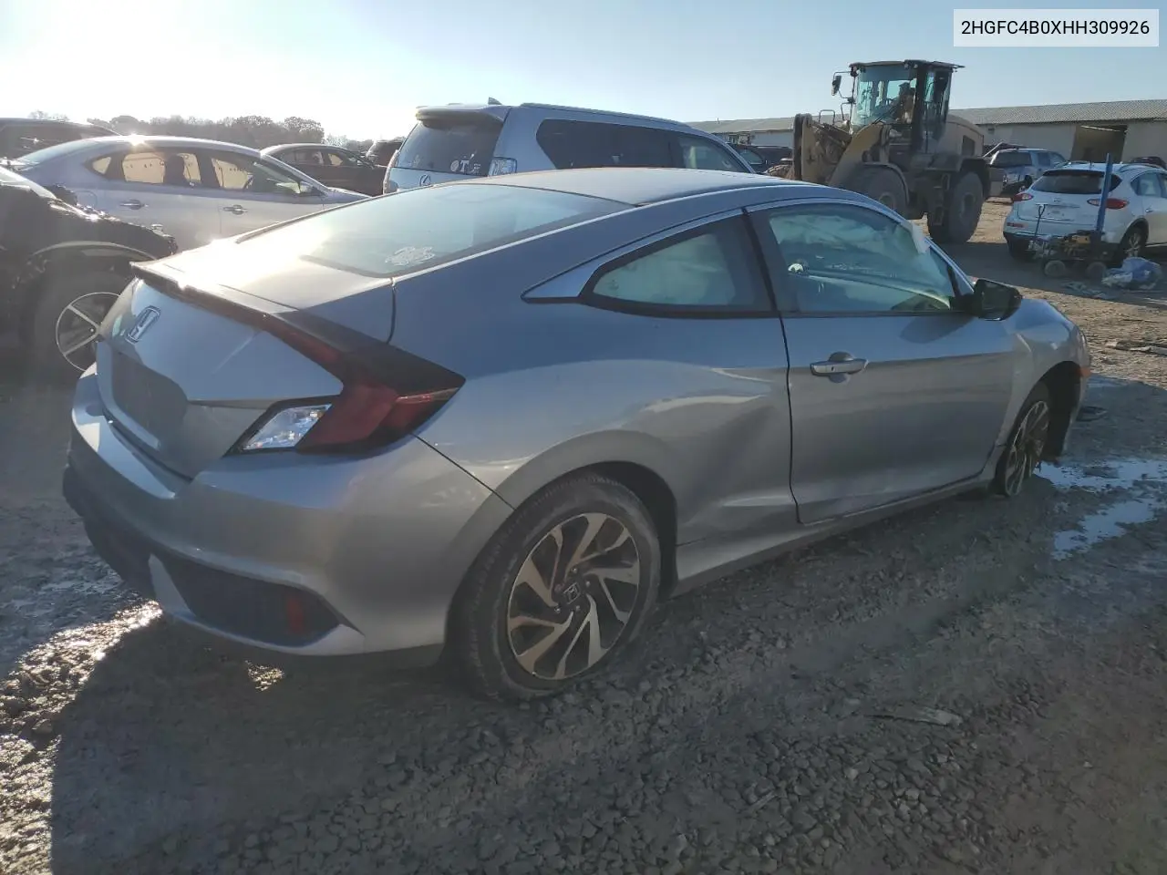 2HGFC4B0XHH309926 2017 Honda Civic Lx