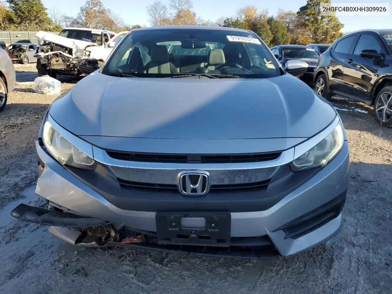 2HGFC4B0XHH309926 2017 Honda Civic Lx