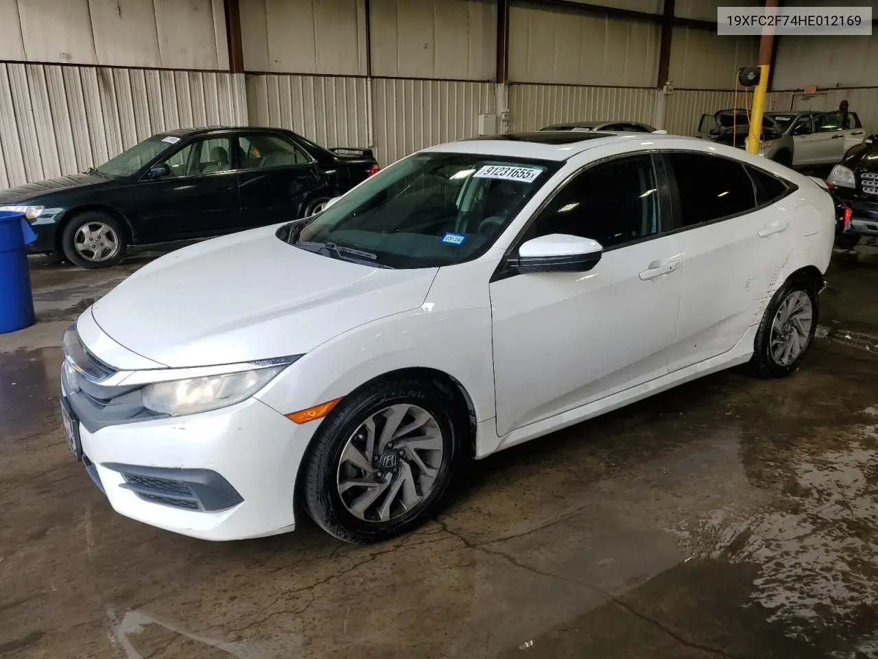 19XFC2F74HE012169 2017 Honda Civic Ex