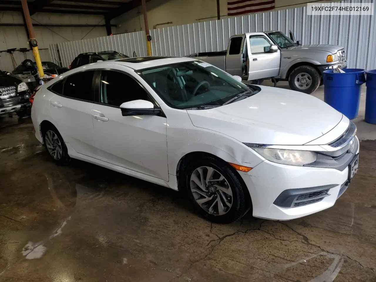 19XFC2F74HE012169 2017 Honda Civic Ex
