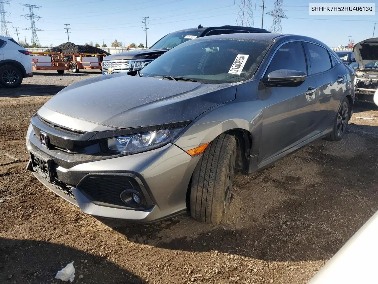SHHFK7H52HU406130 2017 Honda Civic Ex