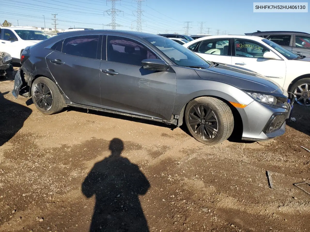 SHHFK7H52HU406130 2017 Honda Civic Ex