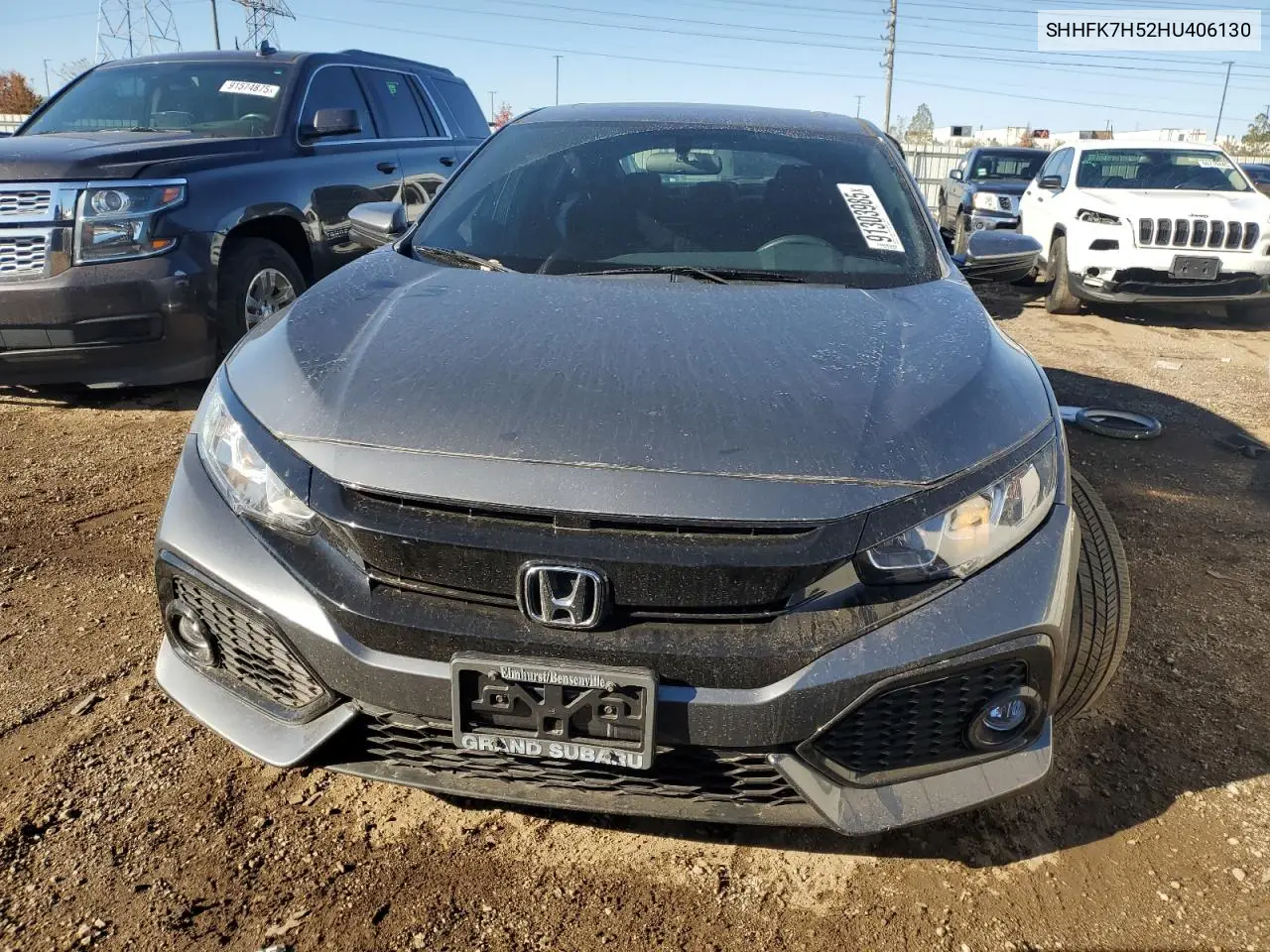 SHHFK7H52HU406130 2017 Honda Civic Ex