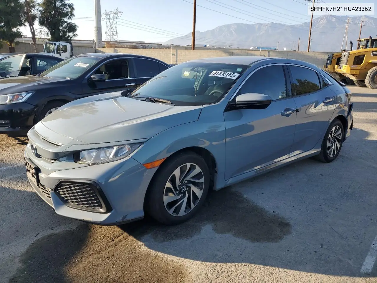 SHHFK7H21HU423362 2017 Honda Civic Lx