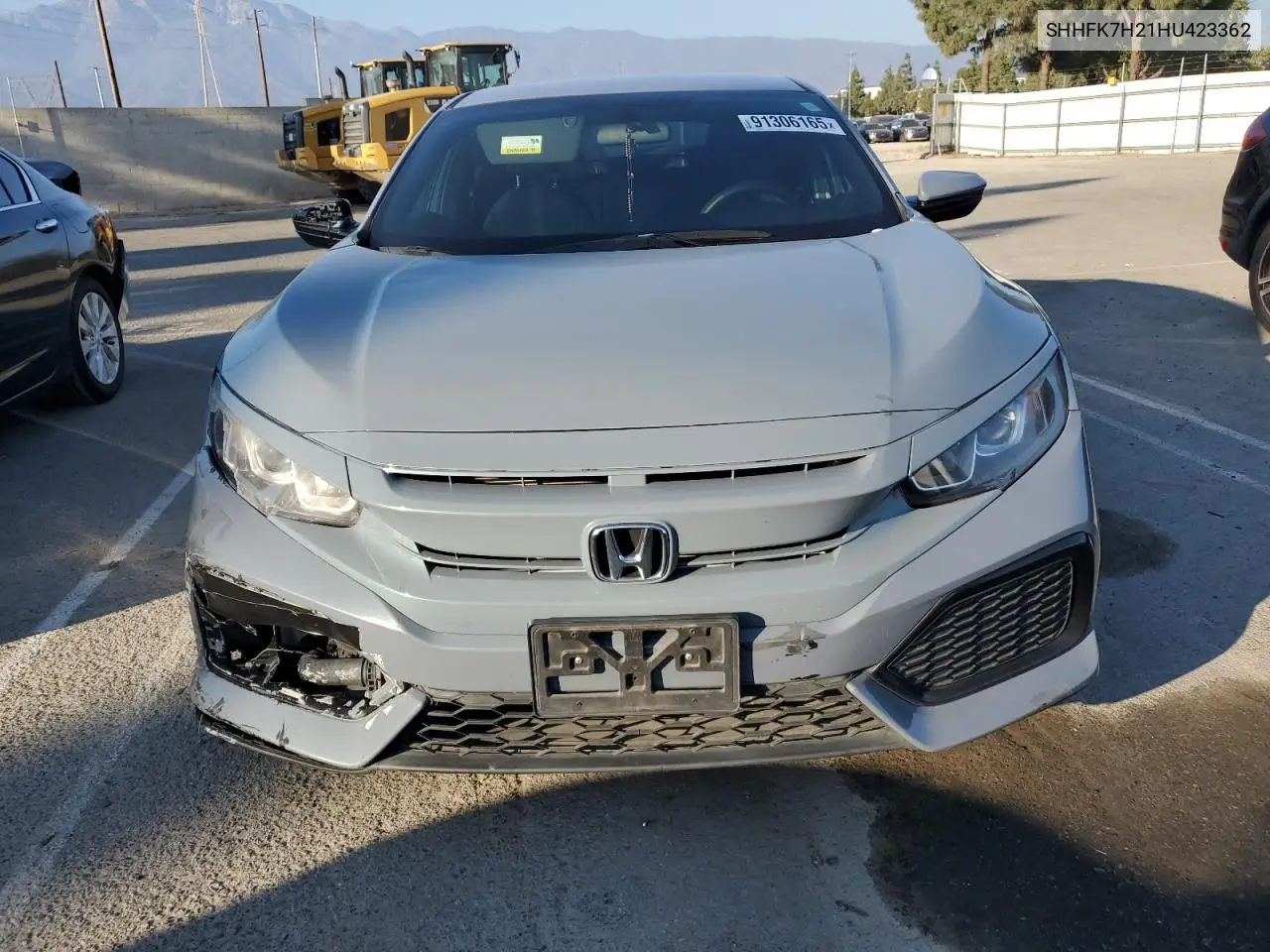 SHHFK7H21HU423362 2017 Honda Civic Lx