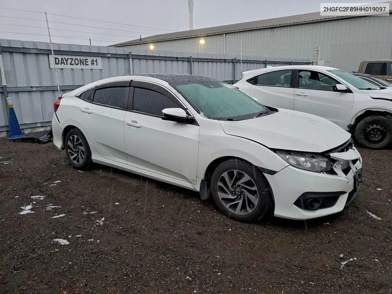 2HGFC2F89HH019097 2017 Honda Civic Ex