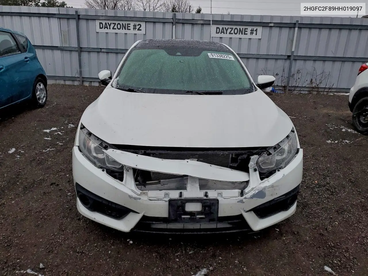 2HGFC2F89HH019097 2017 Honda Civic Ex