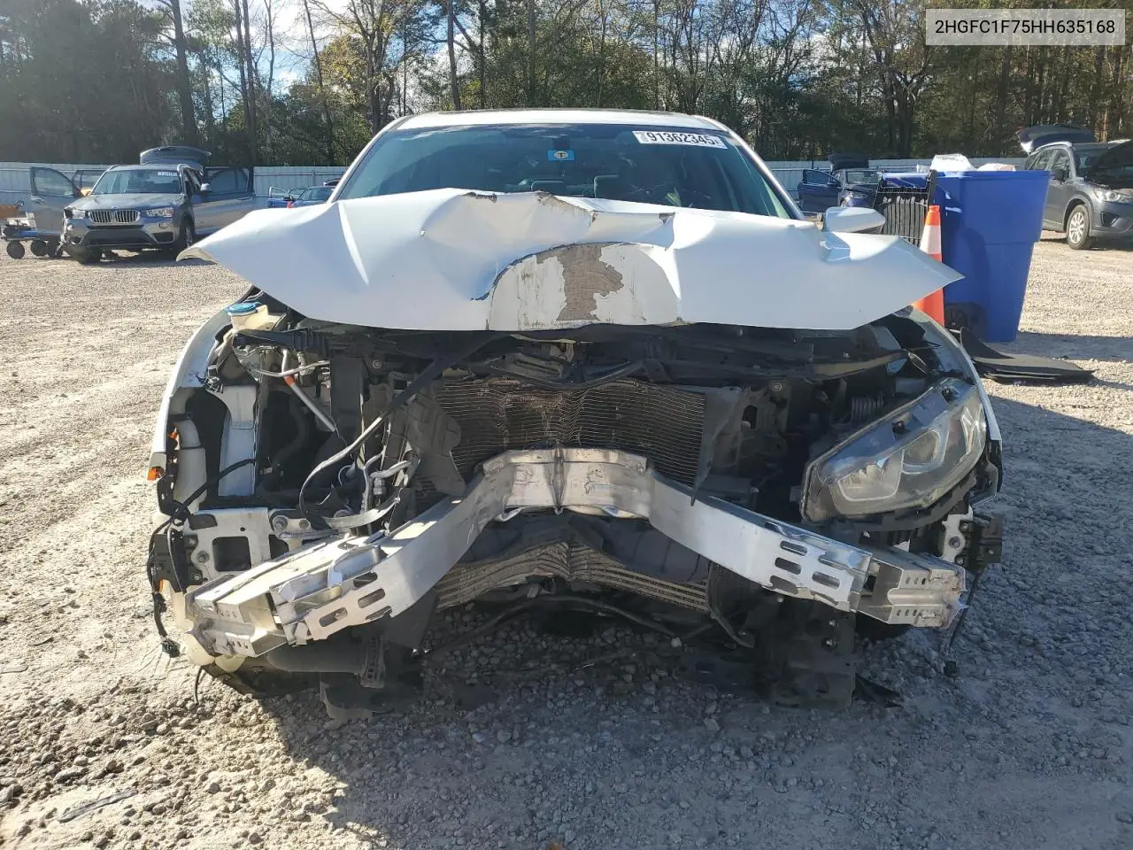 2HGFC1F75HH635168 2017 Honda Civic Exl