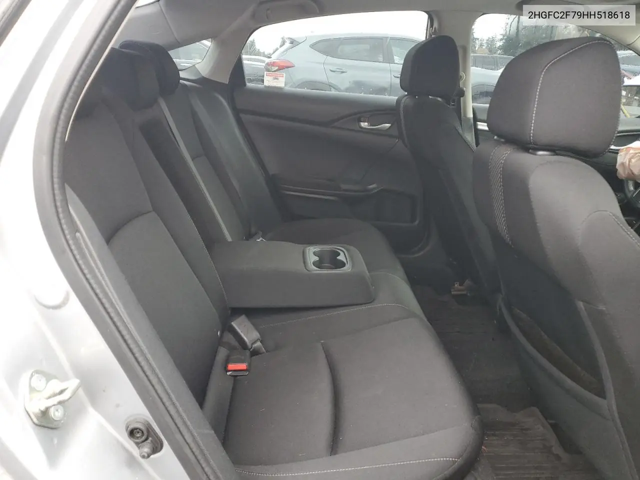 2HGFC2F79HH518618 2017 Honda Civic Ex