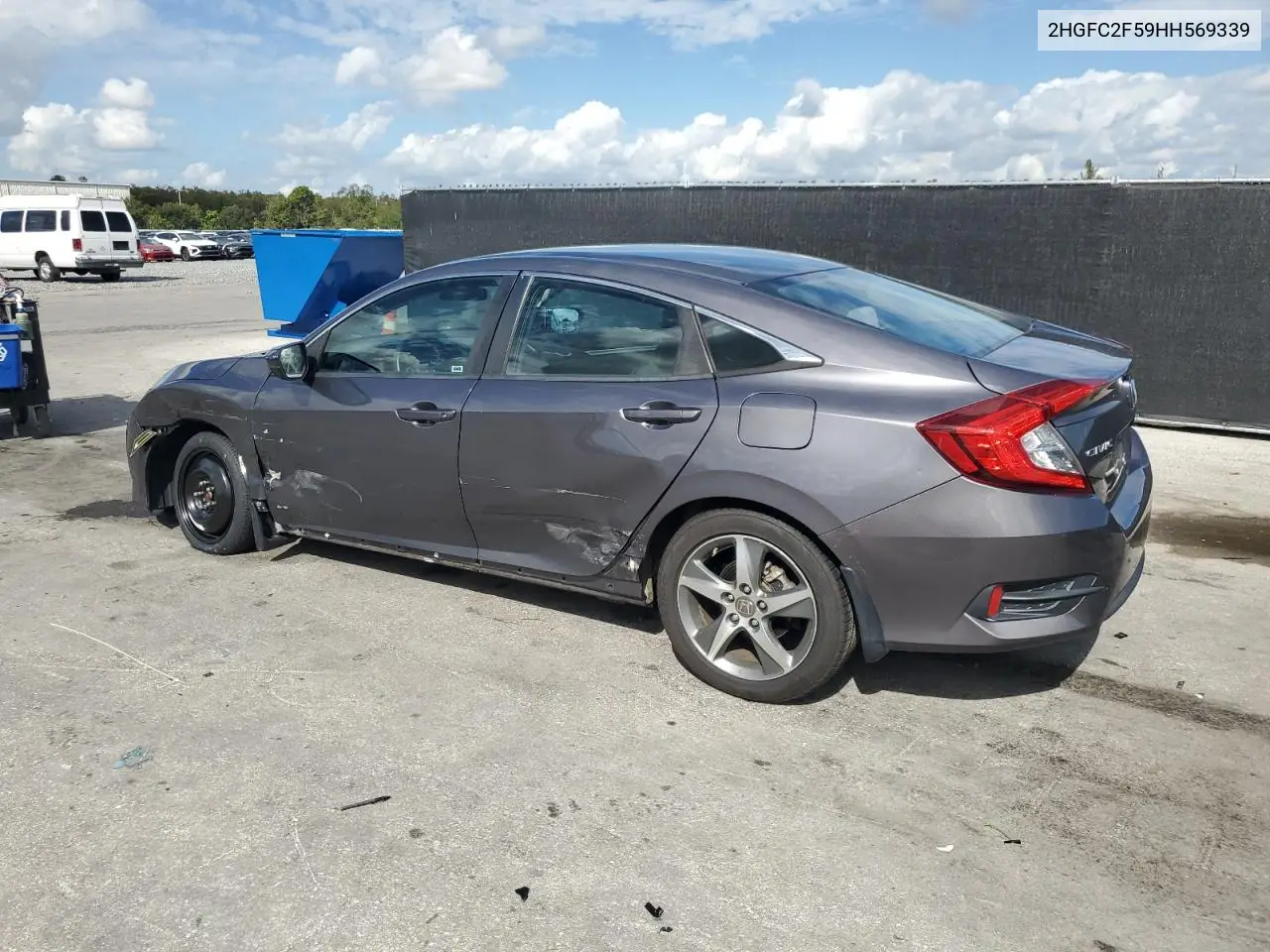 2HGFC2F59HH569339 2017 Honda Civic Lx