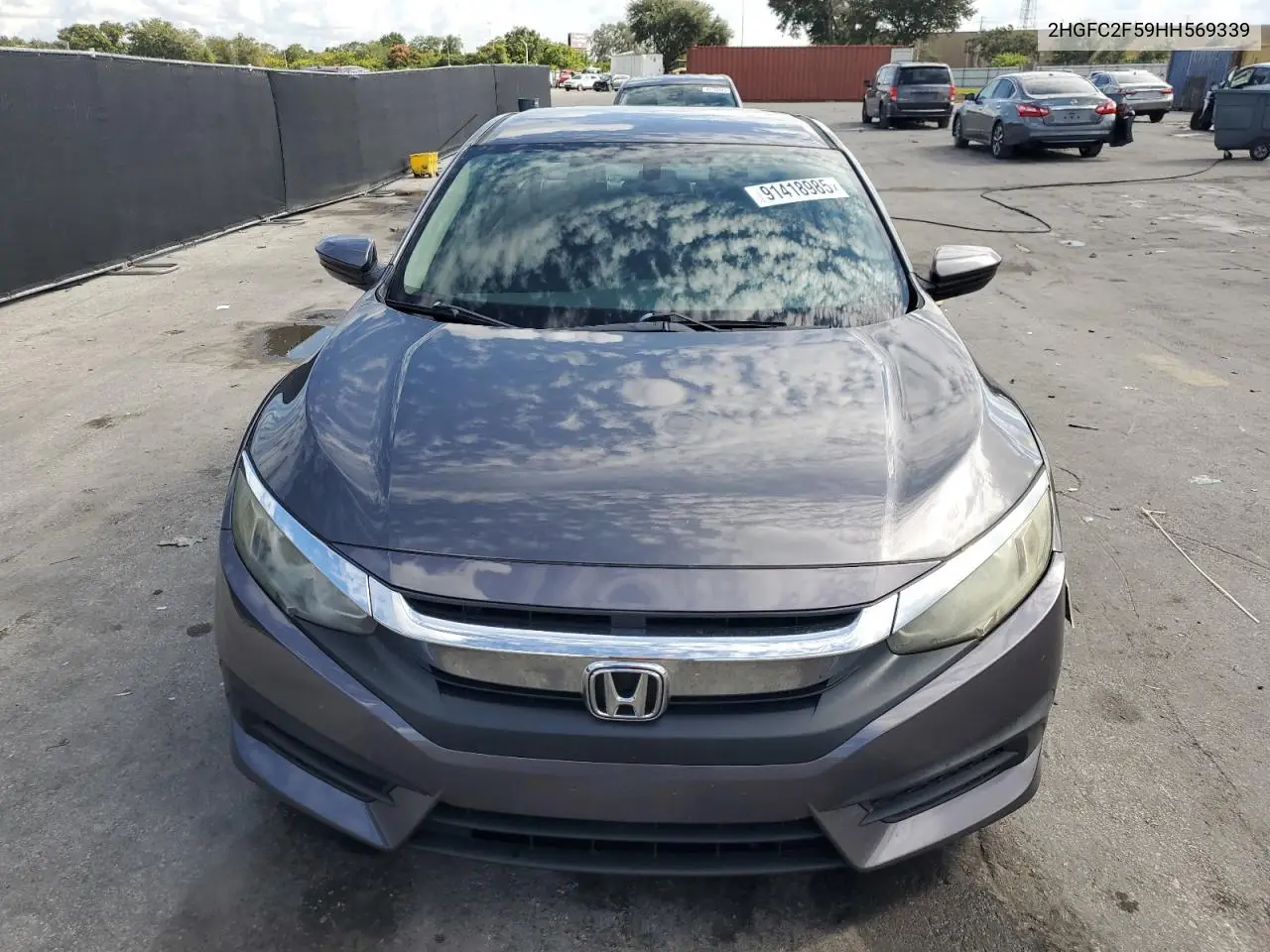 2HGFC2F59HH569339 2017 Honda Civic Lx