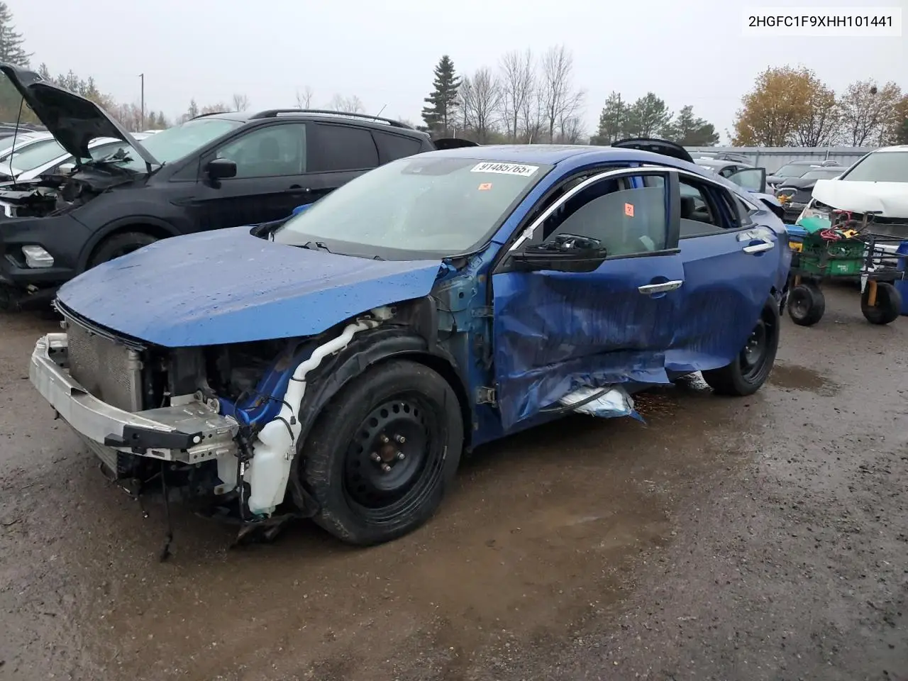 2HGFC1F9XHH101441 2017 Honda Civic Touring