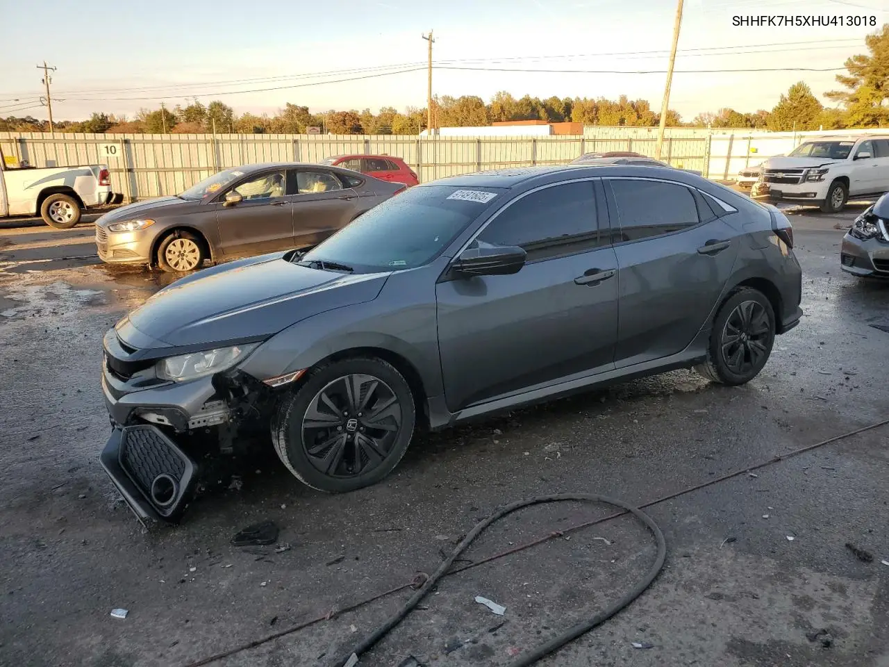 SHHFK7H5XHU413018 2017 Honda Civic Ex