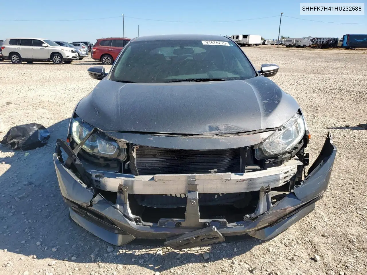 SHHFK7H41HU232588 2017 Honda Civic Sport