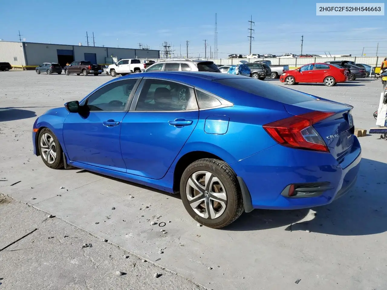 2HGFC2F52HH546663 2017 Honda Civic Lx