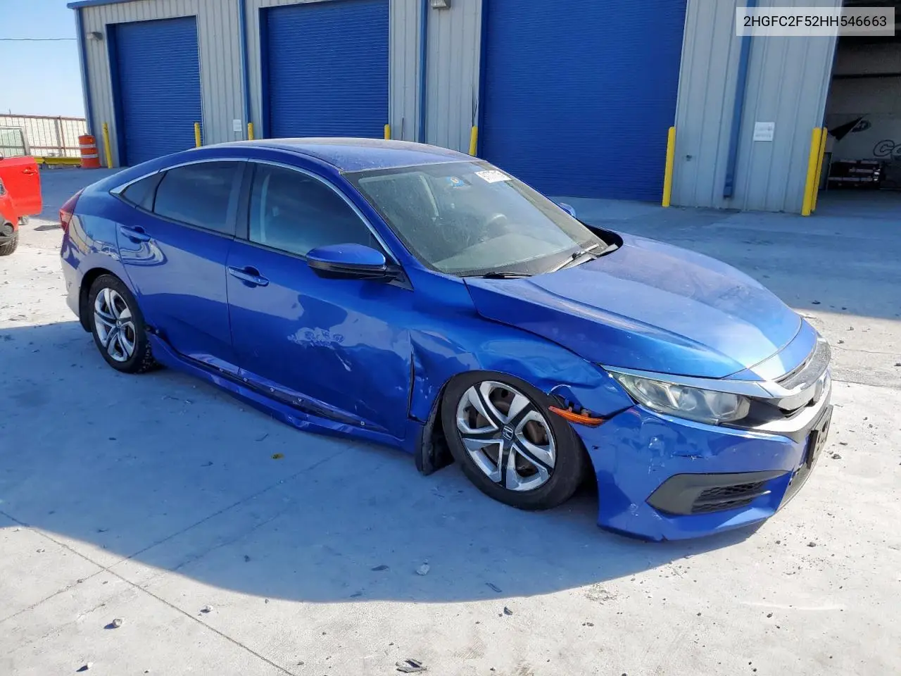 2HGFC2F52HH546663 2017 Honda Civic Lx