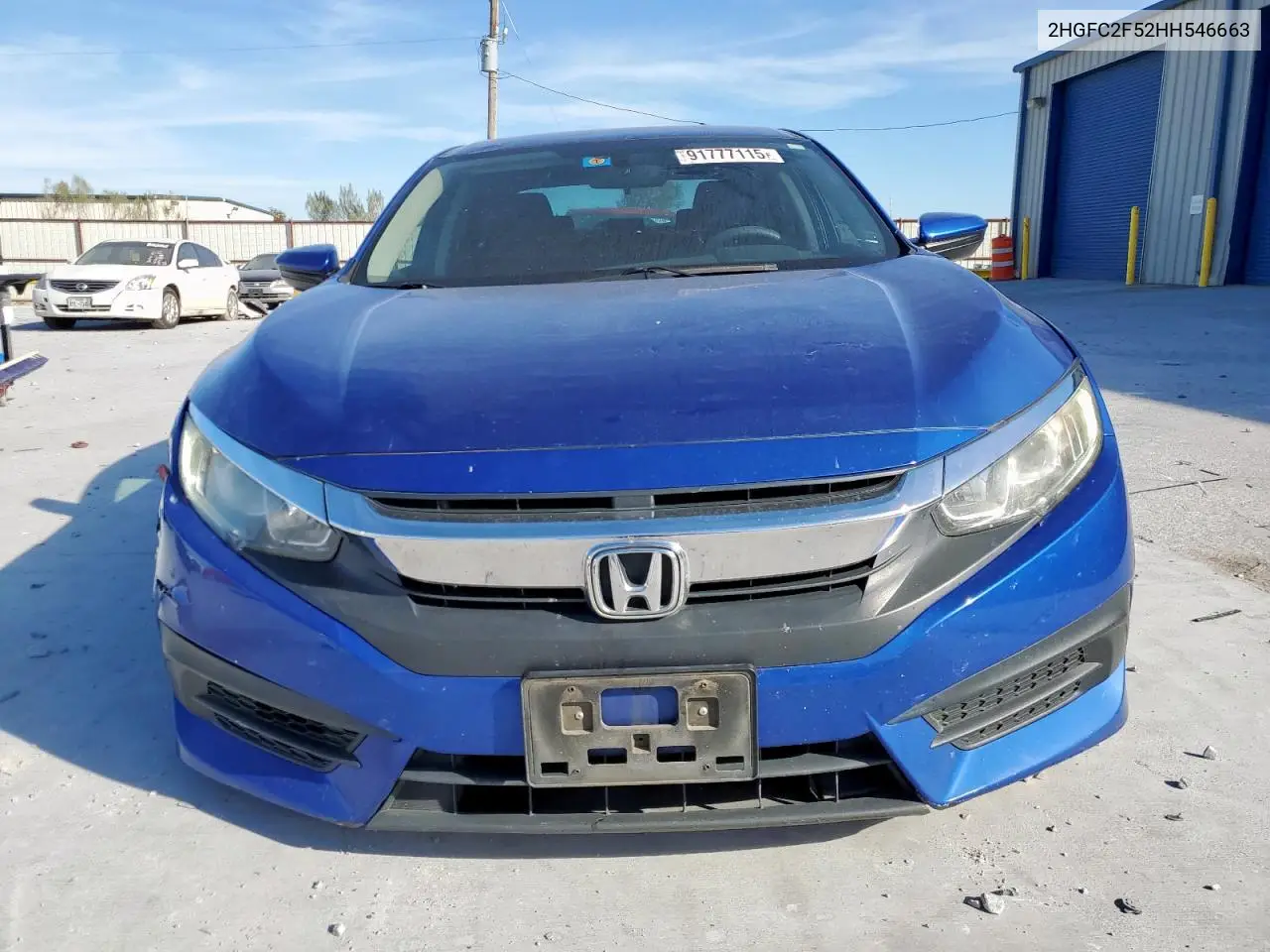 2HGFC2F52HH546663 2017 Honda Civic Lx