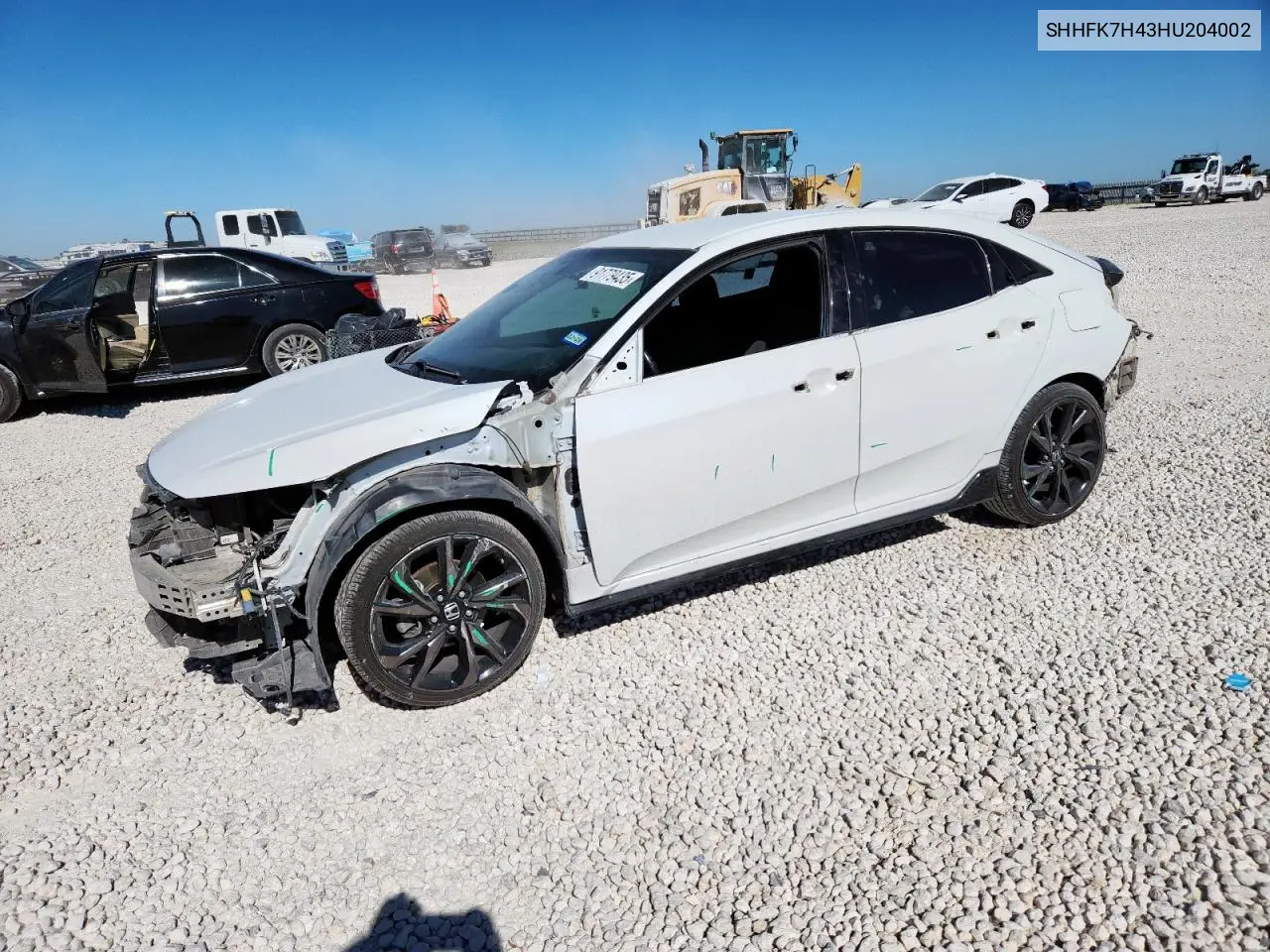 SHHFK7H43HU204002 2017 Honda Civic Sport