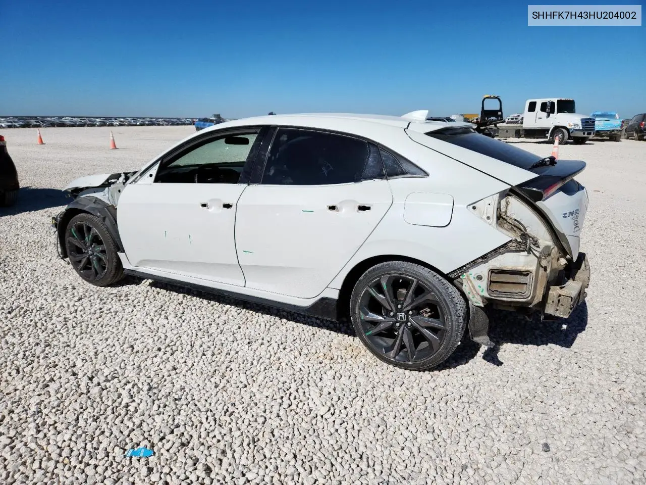 SHHFK7H43HU204002 2017 Honda Civic Sport